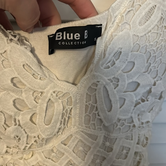 Blue B collection spaghetti strap blouse - Picture 2 of 6